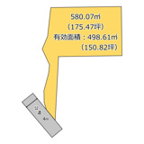 ひたちなか市足崎　土地　150坪の画像