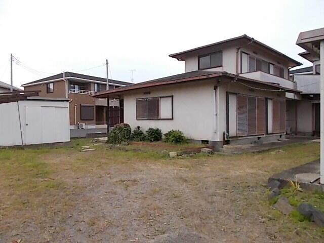 ひたちなか市大字足崎の売地の外観