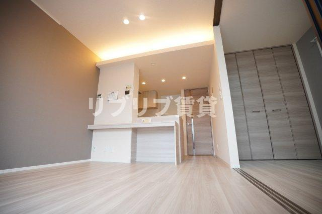 D-ROOM末広2丁目の居間・リビング