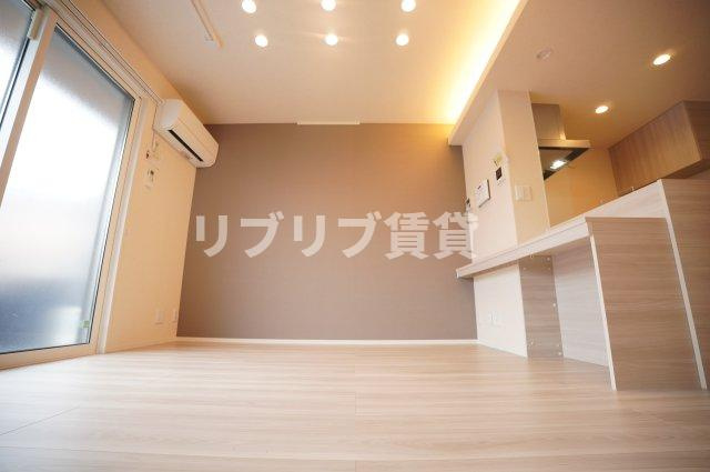D-ROOM末広2丁目の居間・リビング