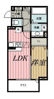 D-ROOM末広2丁目の間取り