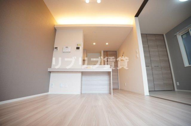 D-ROOM末広2丁目の居間・リビング