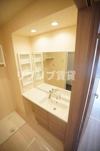 D-ROOM末広2丁目の洗面所