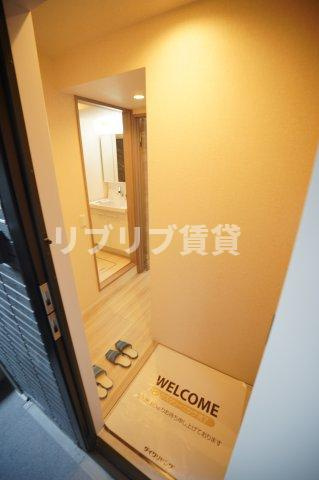 D-ROOM末広2丁目の玄関