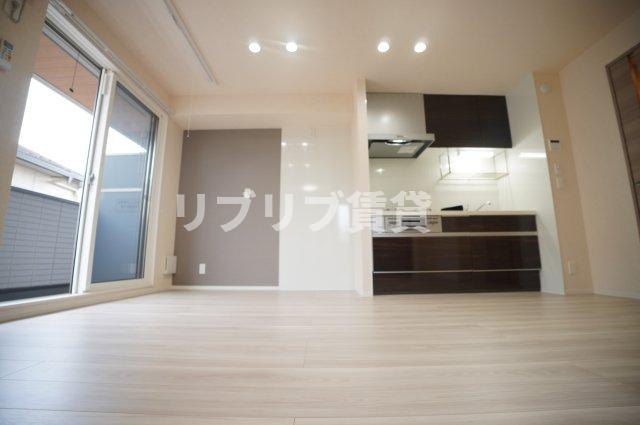 D-ROOM末広2丁目の居間・リビング