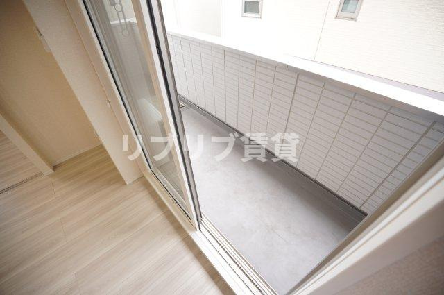 D-ROOM末広2丁目のバルコニー