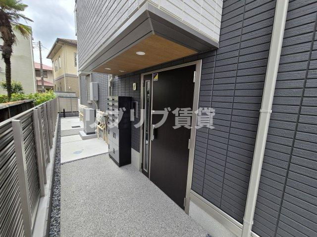 D-ROOM末広2丁目のエントランス