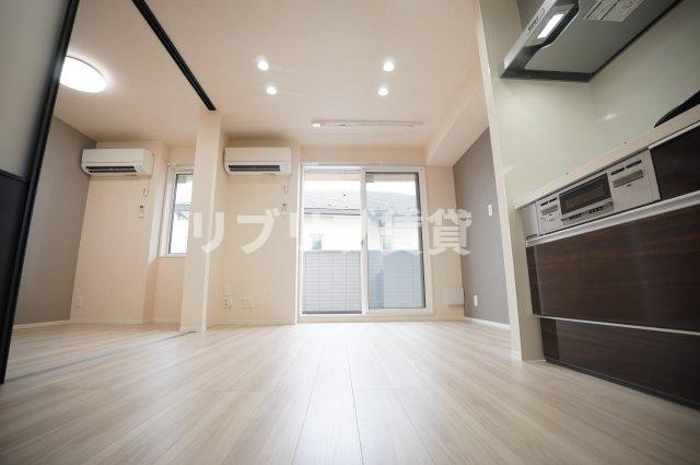 D-ROOM末広2丁目の居間・リビング