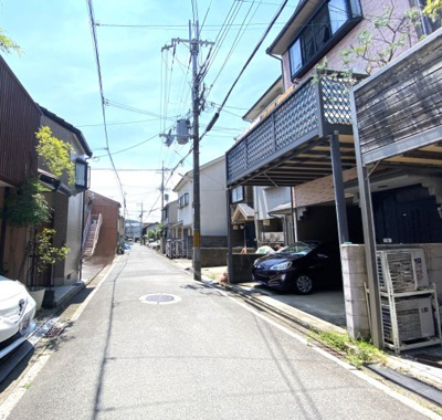 【前面道路含む現地写真】 | 岡崎西福ノ川町　中古戸建【R6年12月リフォーム完了】
