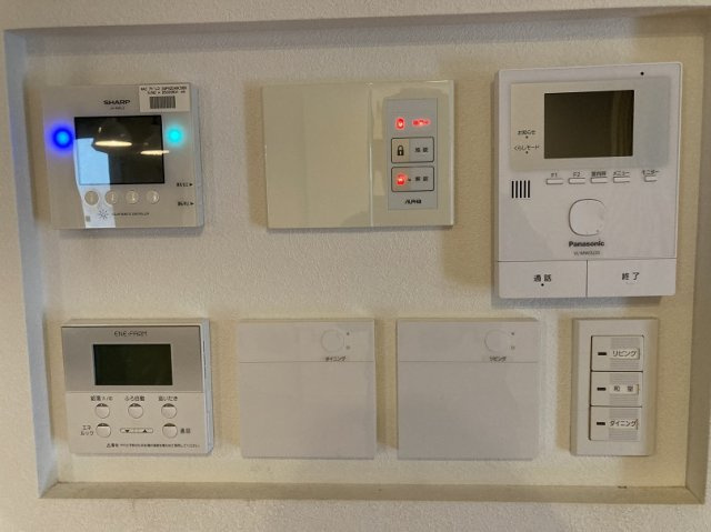 湖西市新所原　3SLDKの戸建ての防犯設備