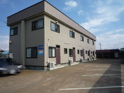 【外観】 | 田舎舘村売アパート | 駐車場