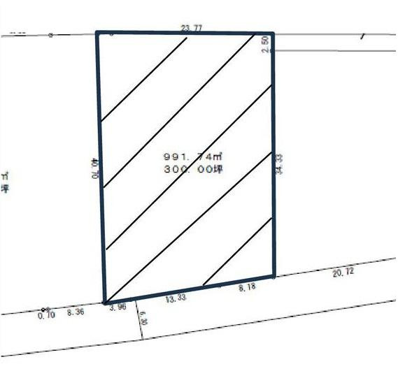和歌山市毛見　土地の土地図