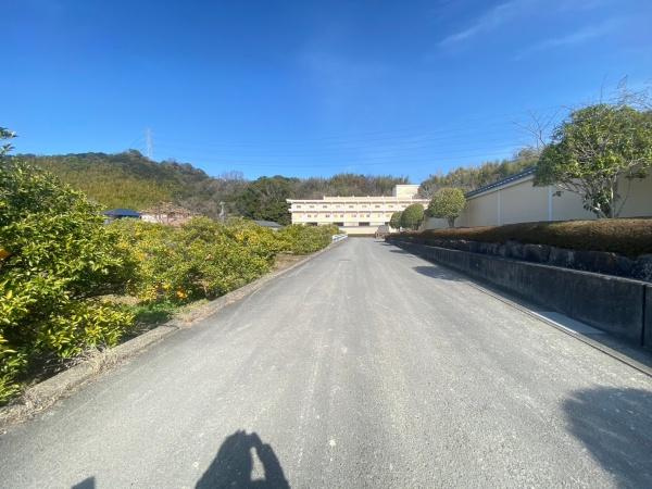 和歌山市毛見　土地の前面道路含む現地写真