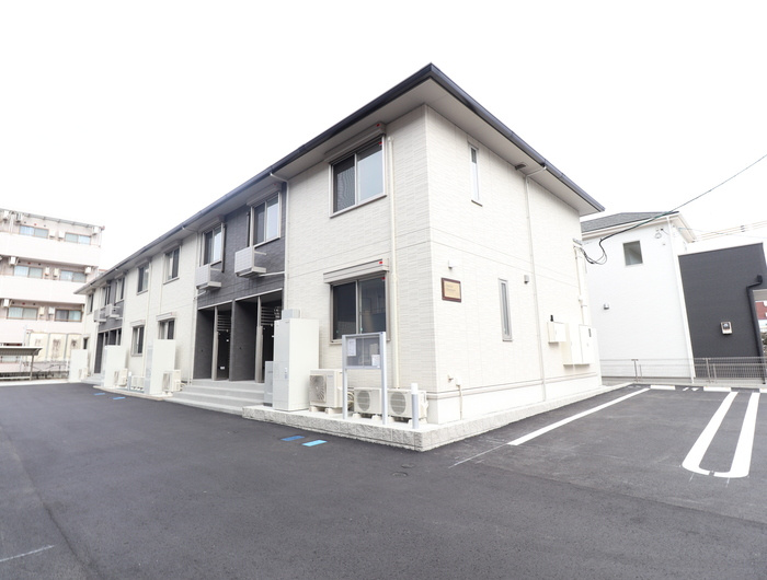 熊本市西区花園５丁目のアパートの外観