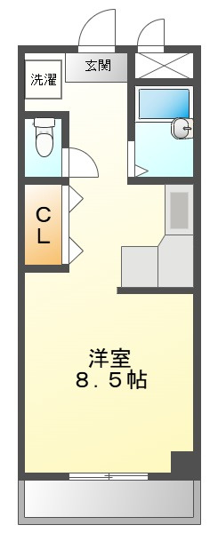 アトリエの間取り
