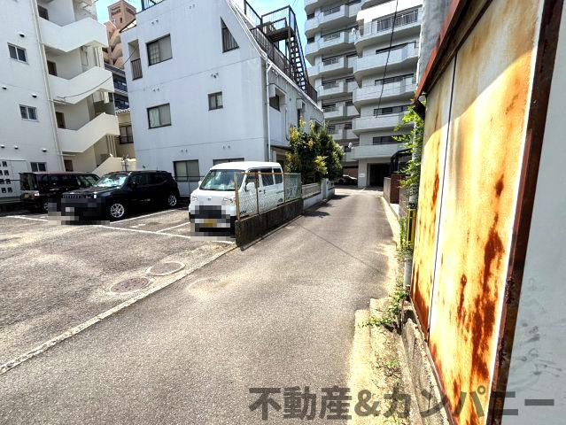 木屋町のおトチ　松山市木屋町売土地の前面道路含む現地写真|前面道路含む現地写真です