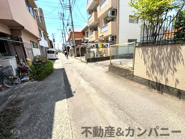 木屋町のおトチ　松山市木屋町売土地の前面道路含む現地写真|前面道路含む現地写真です
