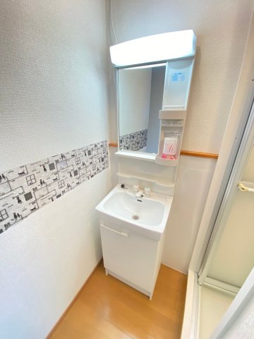 霜月荘の洗面所