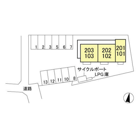 【区画図】 | グレイス　コガ