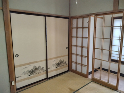 【和室】 | 岡谷市上ノ原 中古住宅④ | 1階和室 4.5帖