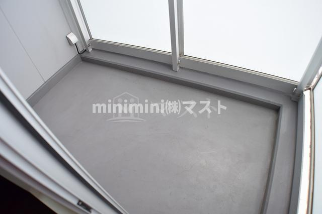 アステリオ北堀江ザ・メトロタワーのバルコニー