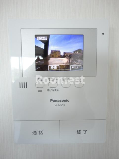加古川市平岡町中野のアパートのセキュリティ