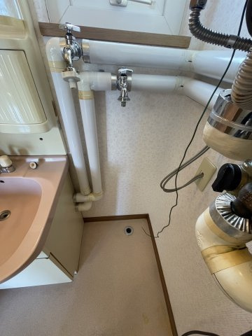 釧路市愛国東２丁目のアパートの洗面所