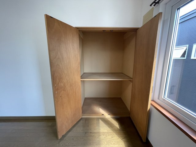 釧路市愛国東２丁目のアパートの収納