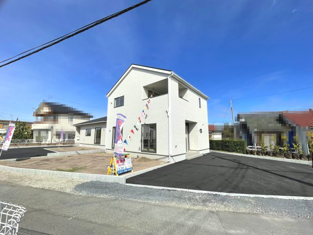 藤岡市藤岡第4（全2棟）1号棟の外観|建物完成済みでございます。お部屋のご内覧可能でございます。お気軽にお問合せ下さいませ(^▽^)/