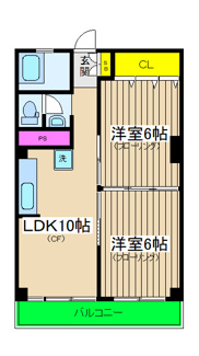 【間取り】 | 城山パーキングレジデンス | 城山パーキングレジデンス　間取り図