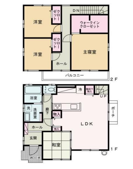 【間取り】 | 間取りは4LDKになります。