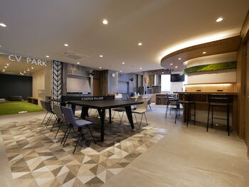 キャンパスヴィレッジ京都下鴨東のロビー