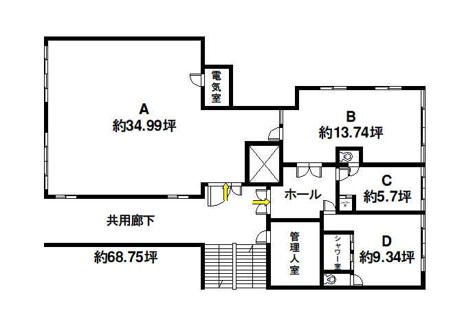 ふぁみ～ゆ筒井の間取り