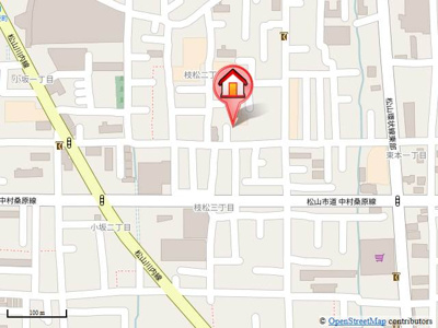 【地図】 | フレグランス枝松・