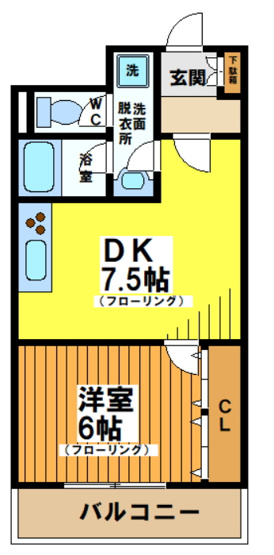 【間取り】 | リッツ幡ヶ谷