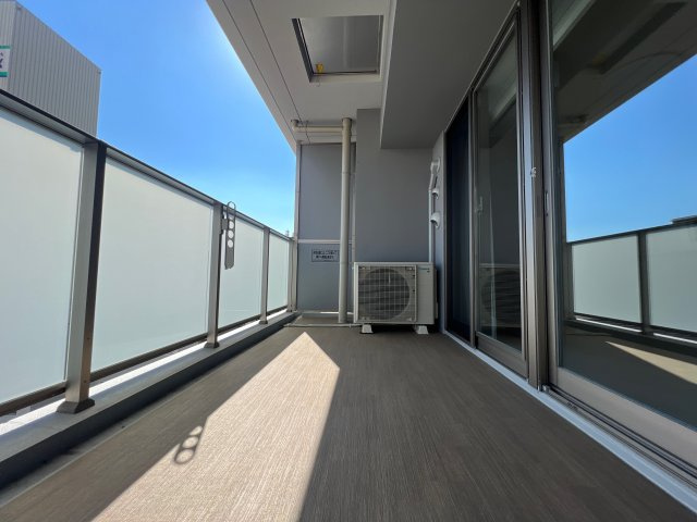 ウエリス姫路のバルコニー