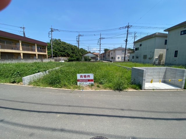 川越市的場　建築条件なし売地　JR川越線『的場駅』徒歩9分　【霞ヶ関北小学区】の外観