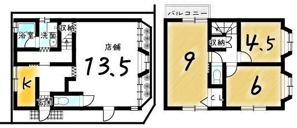 向島庚申町の間取り