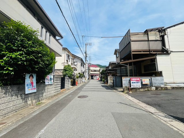 醍醐下山口町　建築条件無土地の前面道路含む現地写真|新築参考プラン有！駐車３台可能です！
現地までご案内いたします！