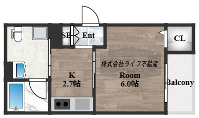 CRASTINE大蓮北4丁目B