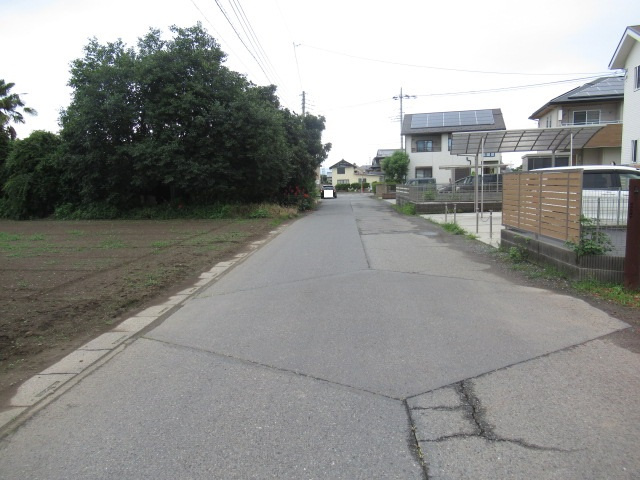 【前面道路含む現地写真】 | 熊谷市西別府 580万 土地