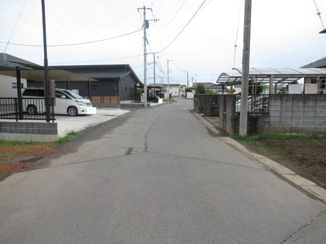 【前面道路含む現地写真】 | 熊谷市西別府 580万 土地