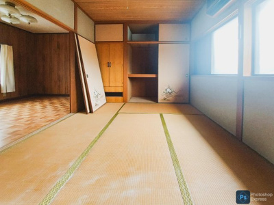 【和室】 | 坂出市福江町３丁目戸建 | ２階和室