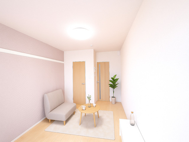 クレイノ蓬莱の居間・リビング|CGで家具等を配置したもので家具等は含まれません。