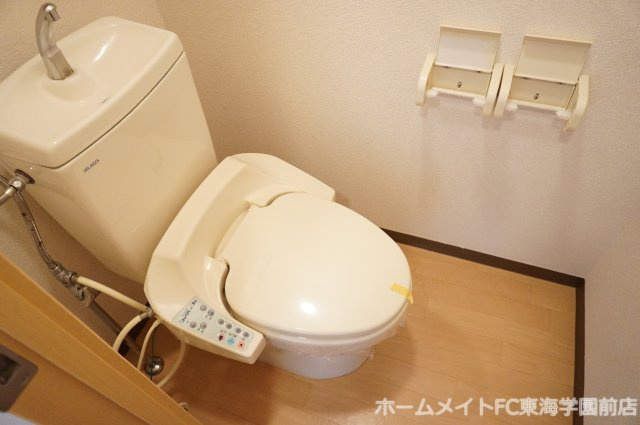 熊本市北区楡木４丁目のアパートのトイレ