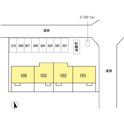 【区画図】 | こもれび館