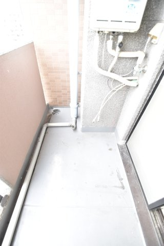 シンパシー京橋のバルコニー