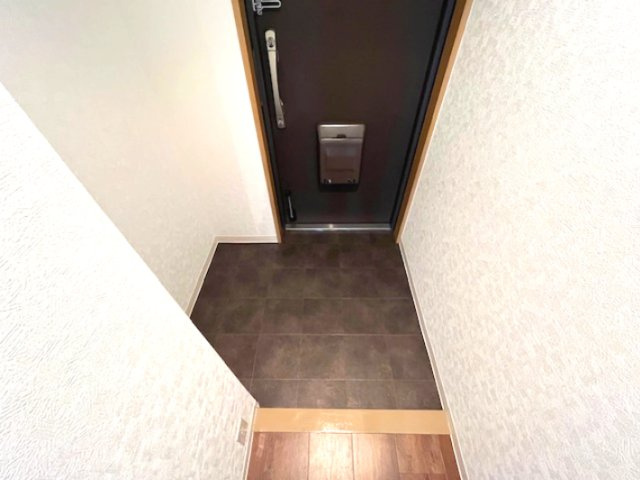 河内長野グリーンマンションの玄関