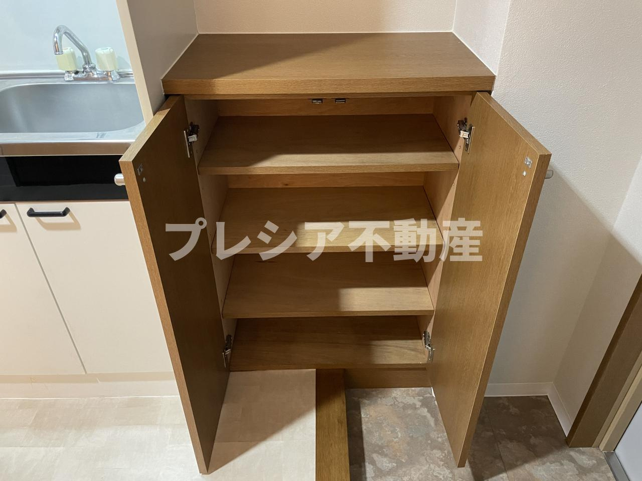 エスタシオン甲子園口の収納