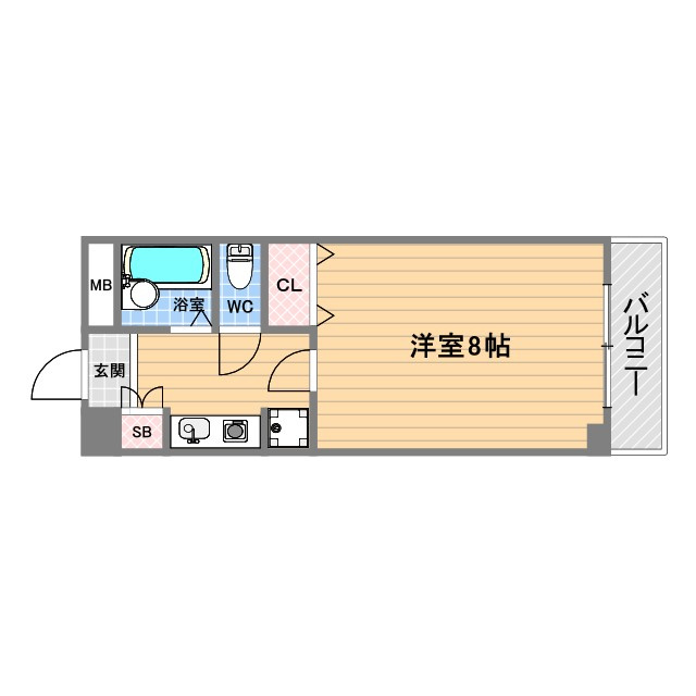 エスタシオン甲子園口の間取り